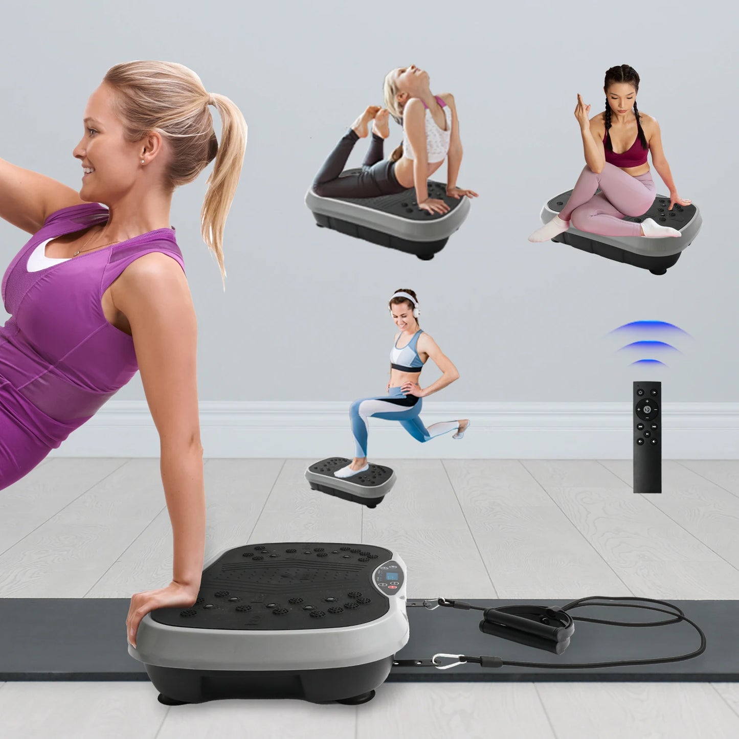 Vibration Plate Exercise Machine For Fat-Burning