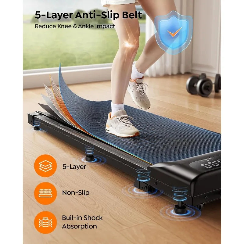 Compact & Portable Under Desk Treadmill
