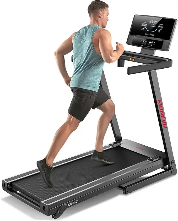 RUNOW Foldable Treadmill Supports Bluetooth