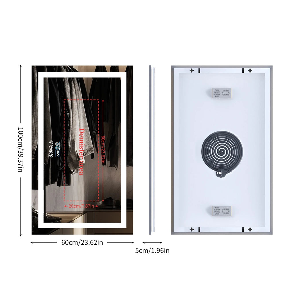LED Vanity Mirror With Bluetooth