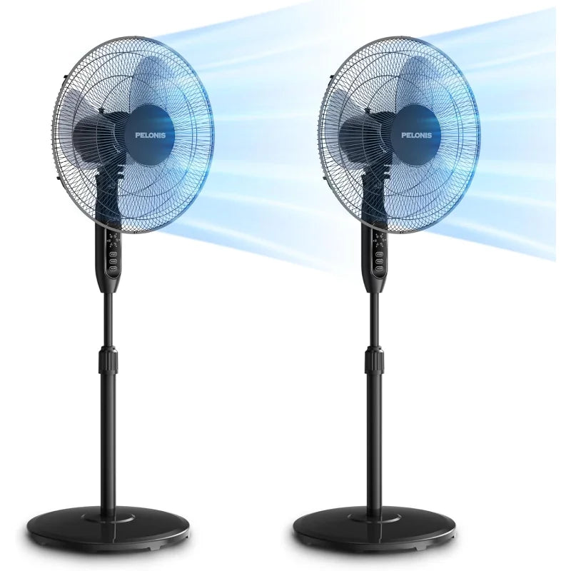 Oscillating Pedestal Standing Fan With Remote Control