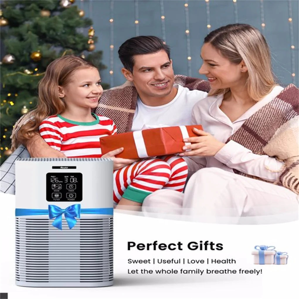 2-in-1 Air Purifier With Filters for Home Allergies