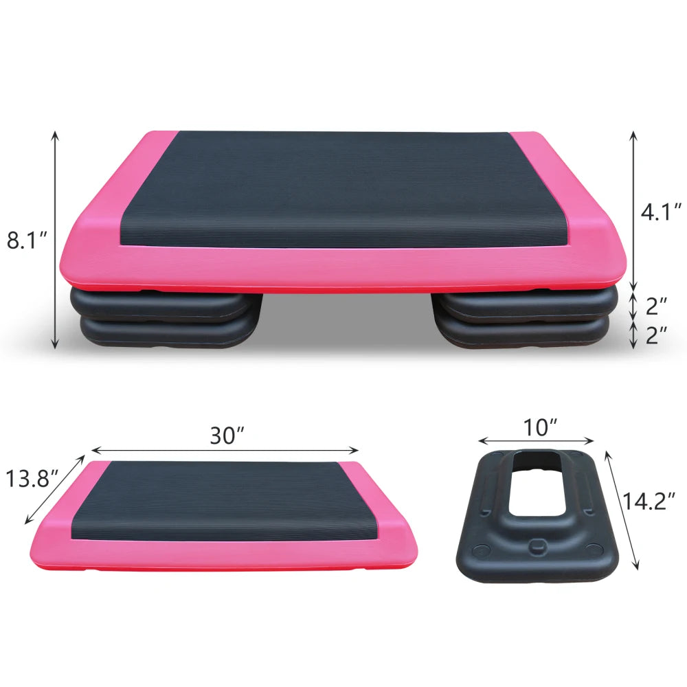 Adjustable Workout Aerobic Stepper