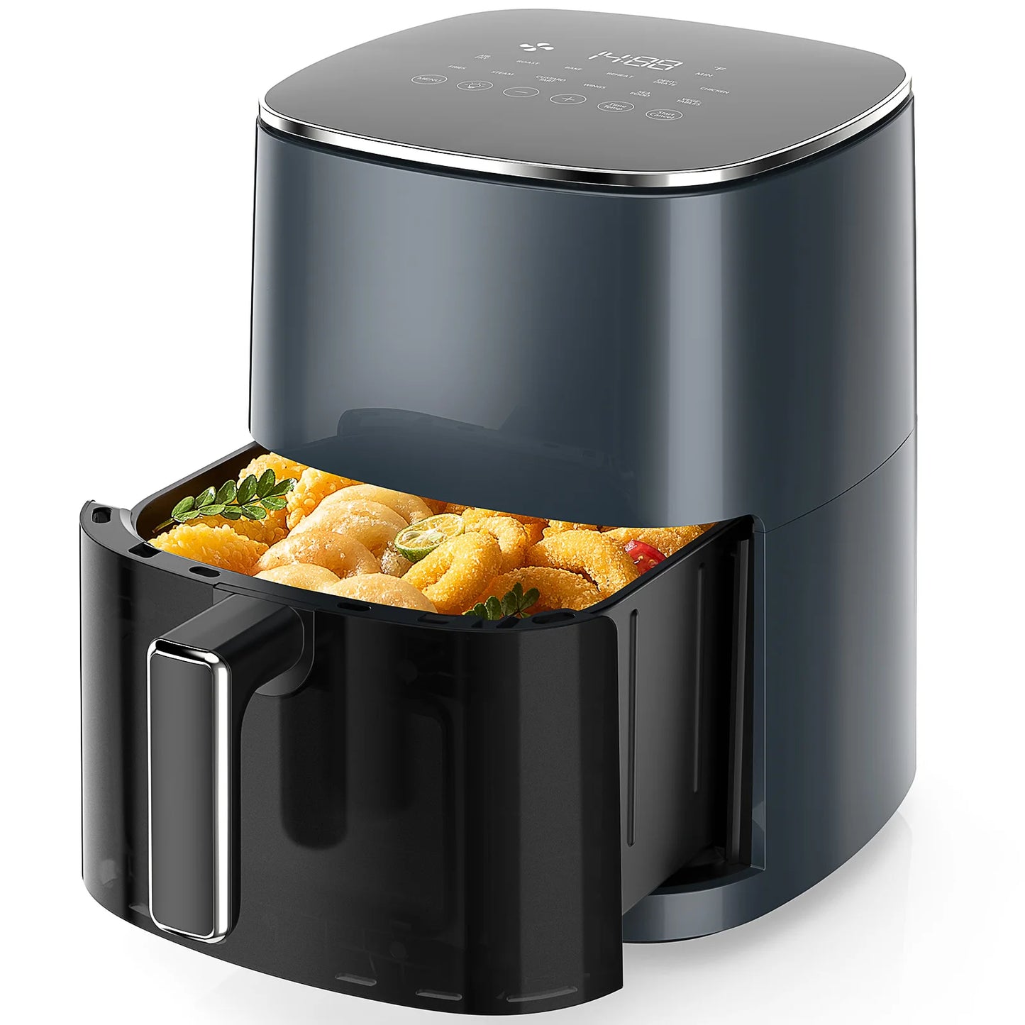 6 Quart Electric Air Fryer with Window Square