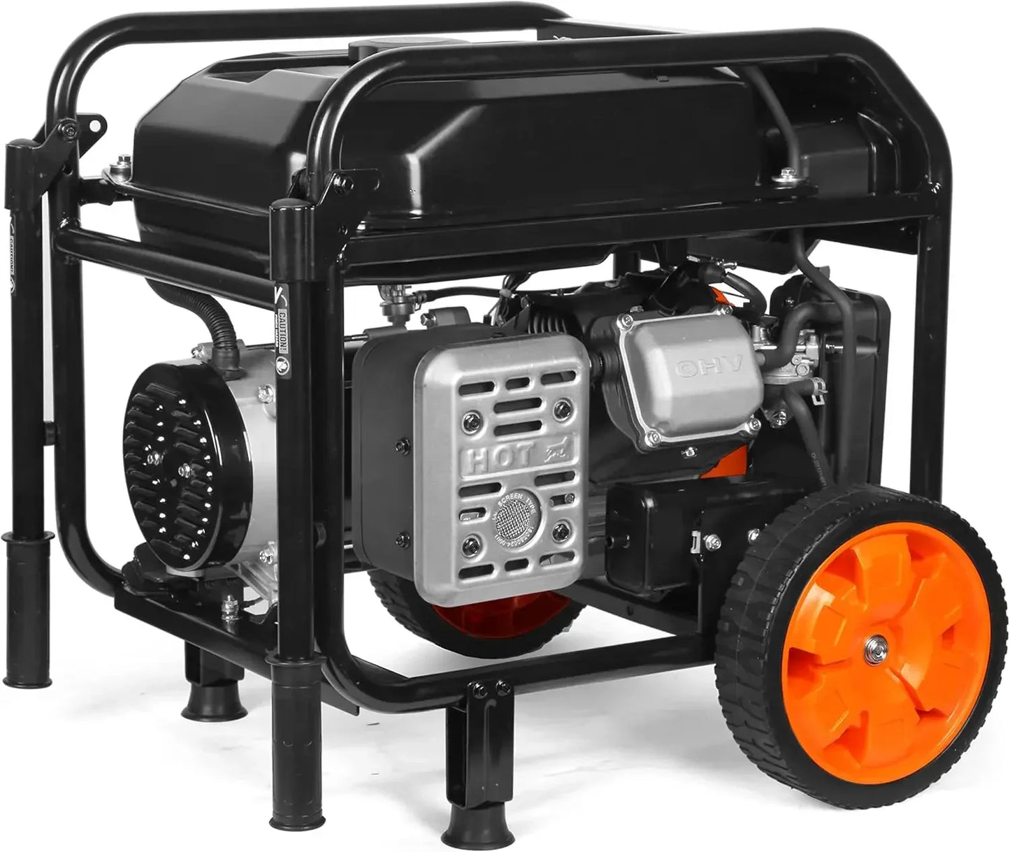 5600W Portable Generator with Electric Start, RV Ready & CO Shutdown Sensor