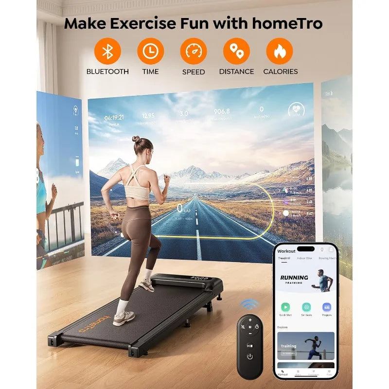 Compact & Portable Under Desk Treadmill