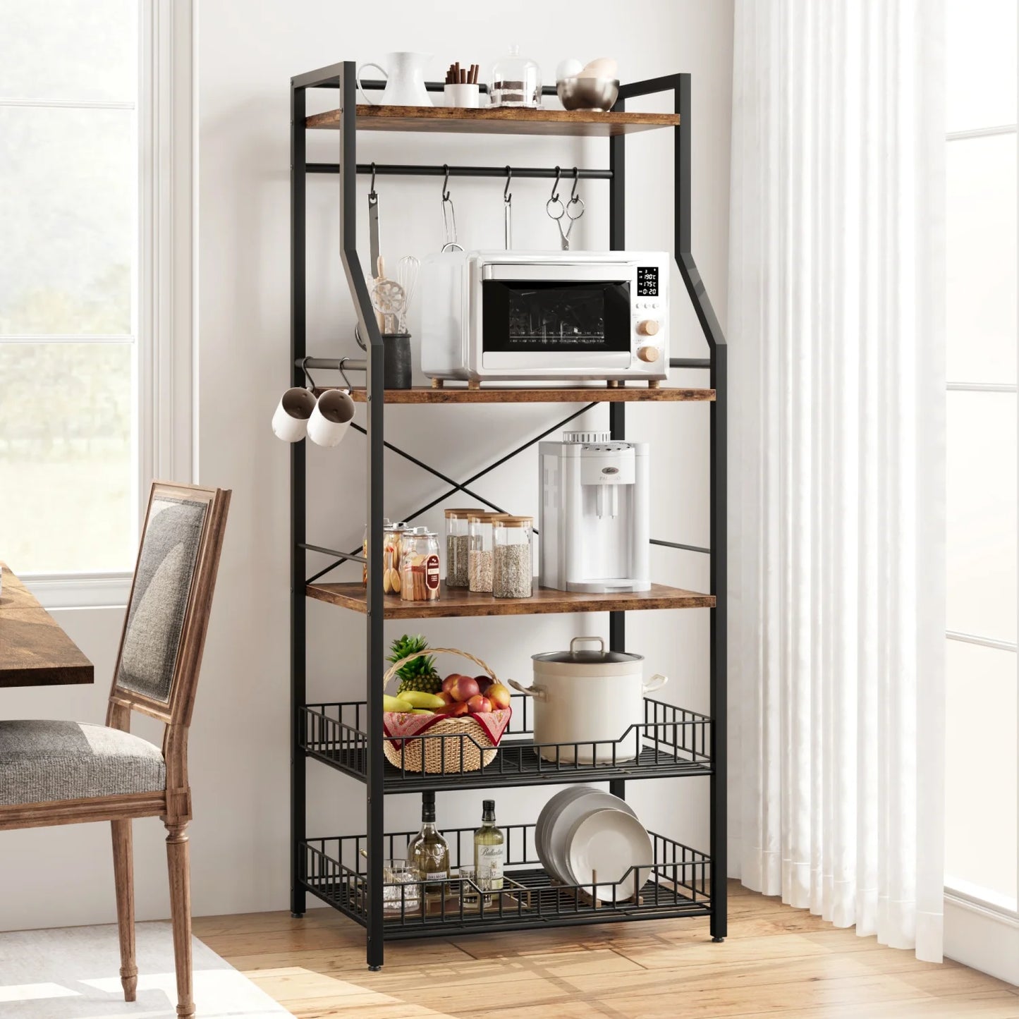 Kitchen Bakers Rack/ Microwave Oven Stand