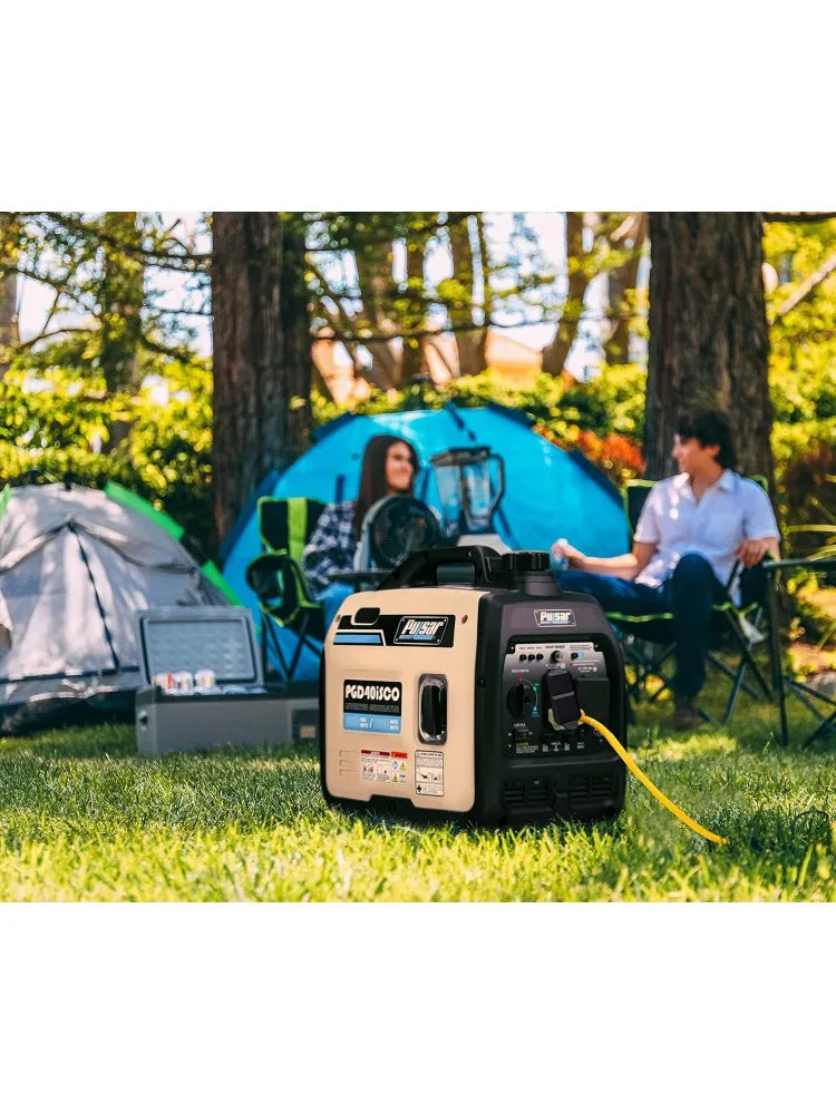 Ultra Light Quiet 4000W Portable Gas Inverter Generator