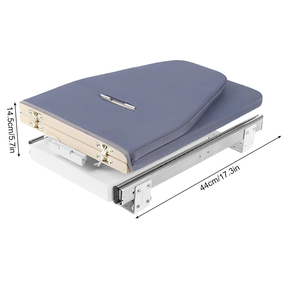 Foldable Ironing Board, Push-Pull Sturdy Metal Frame