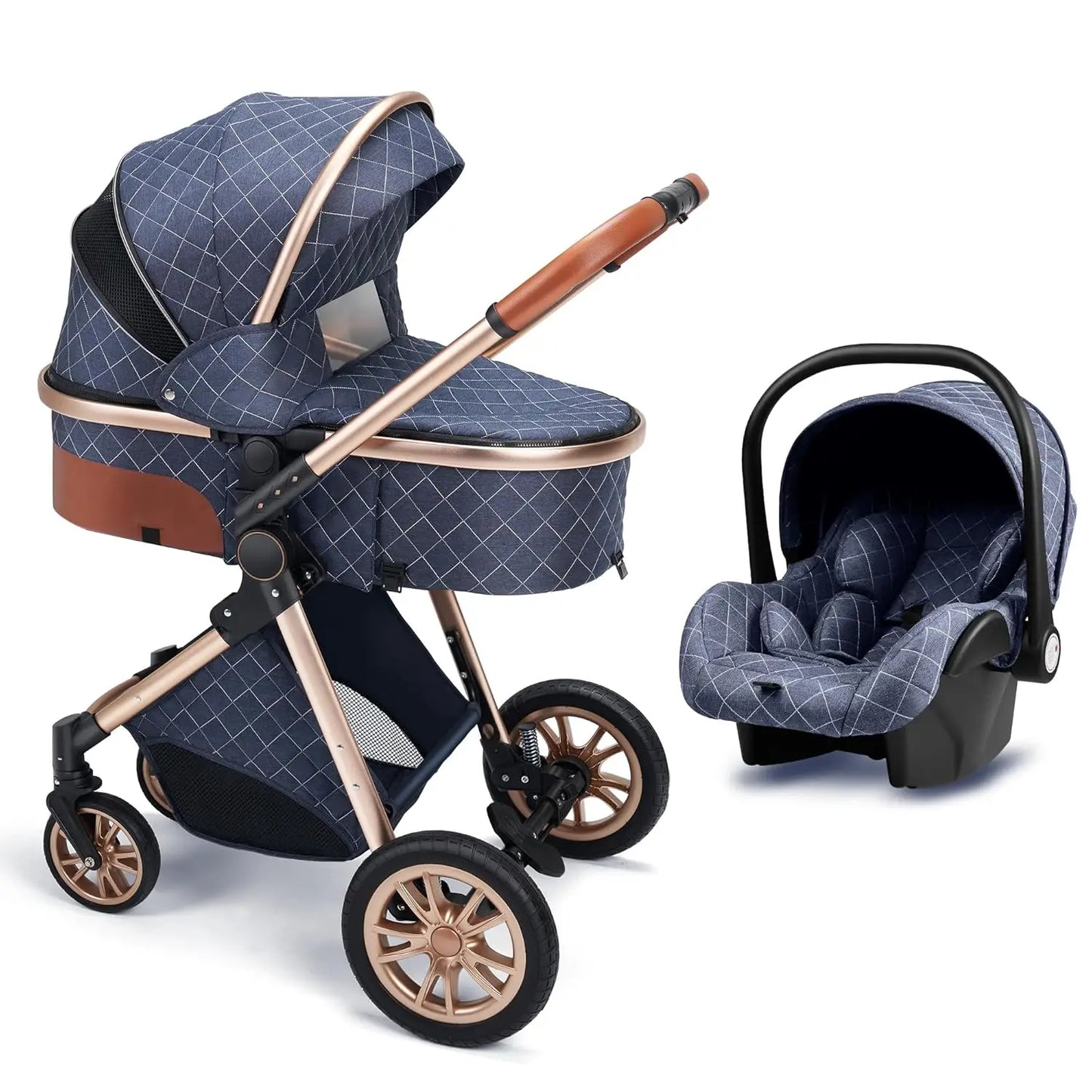 Double-sided Portable High View Stroller