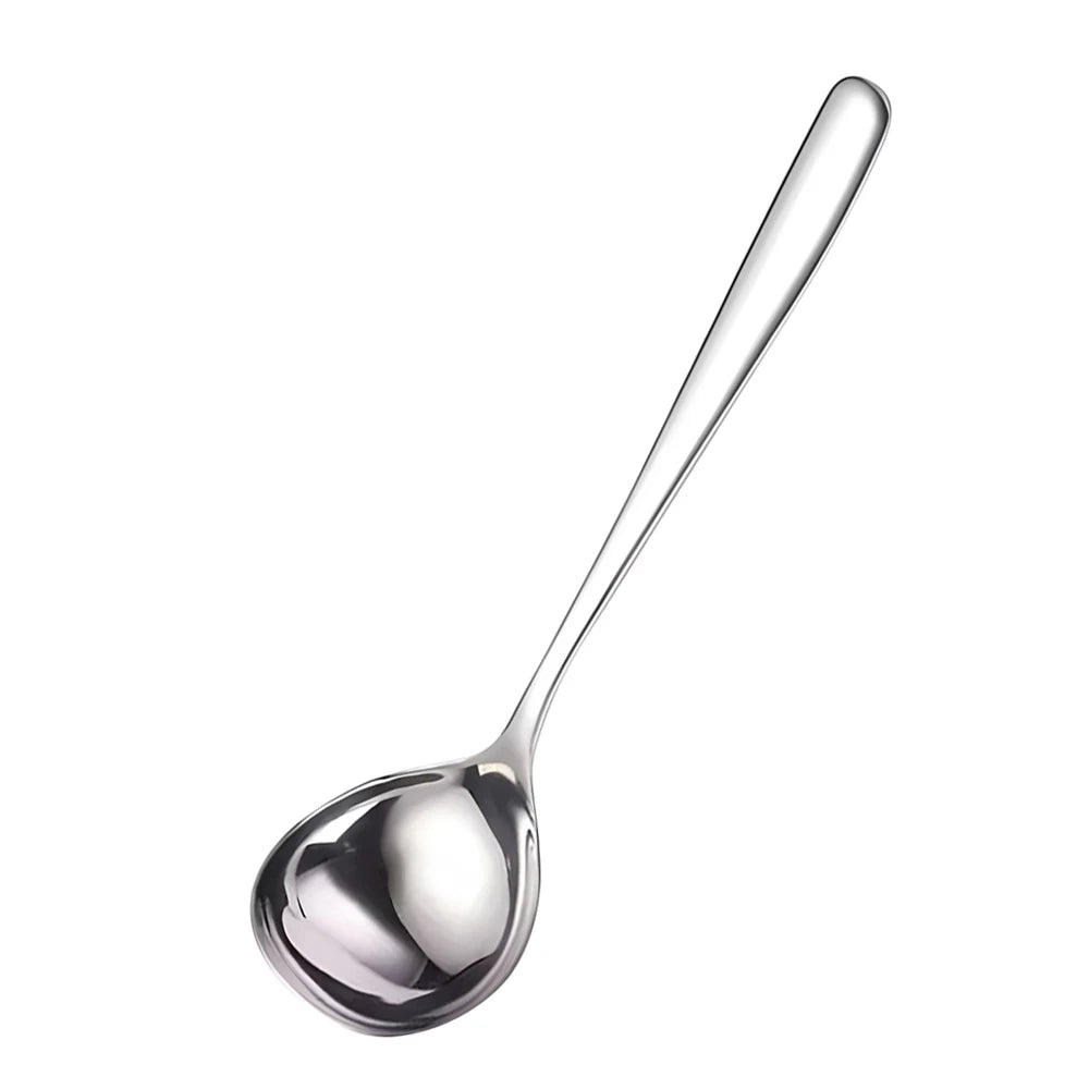 4PCS Stainless Steel Big Head Spoons