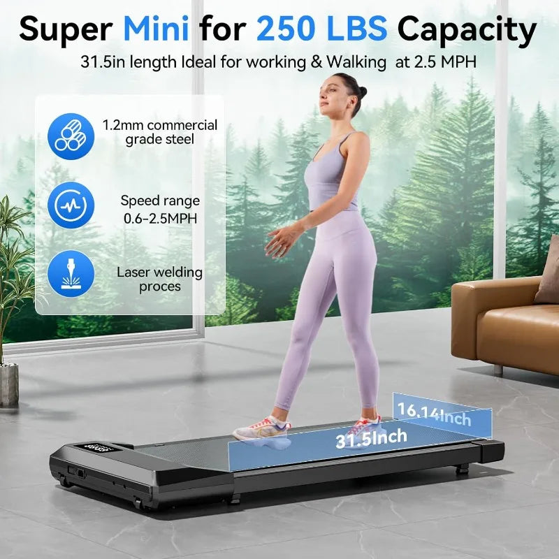 Portable Treadmill With Remote Control LED Display