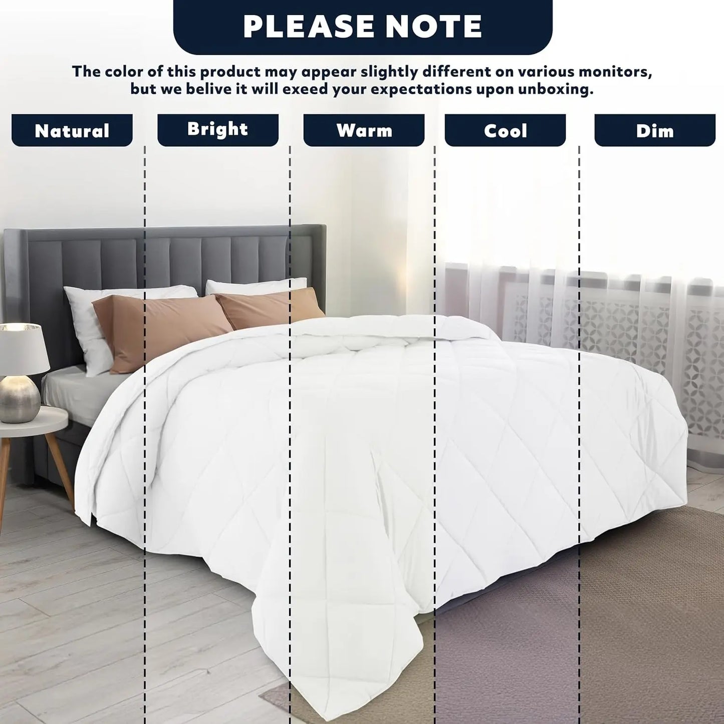 Lightweight 1Pc Comforter - Soft Breathable