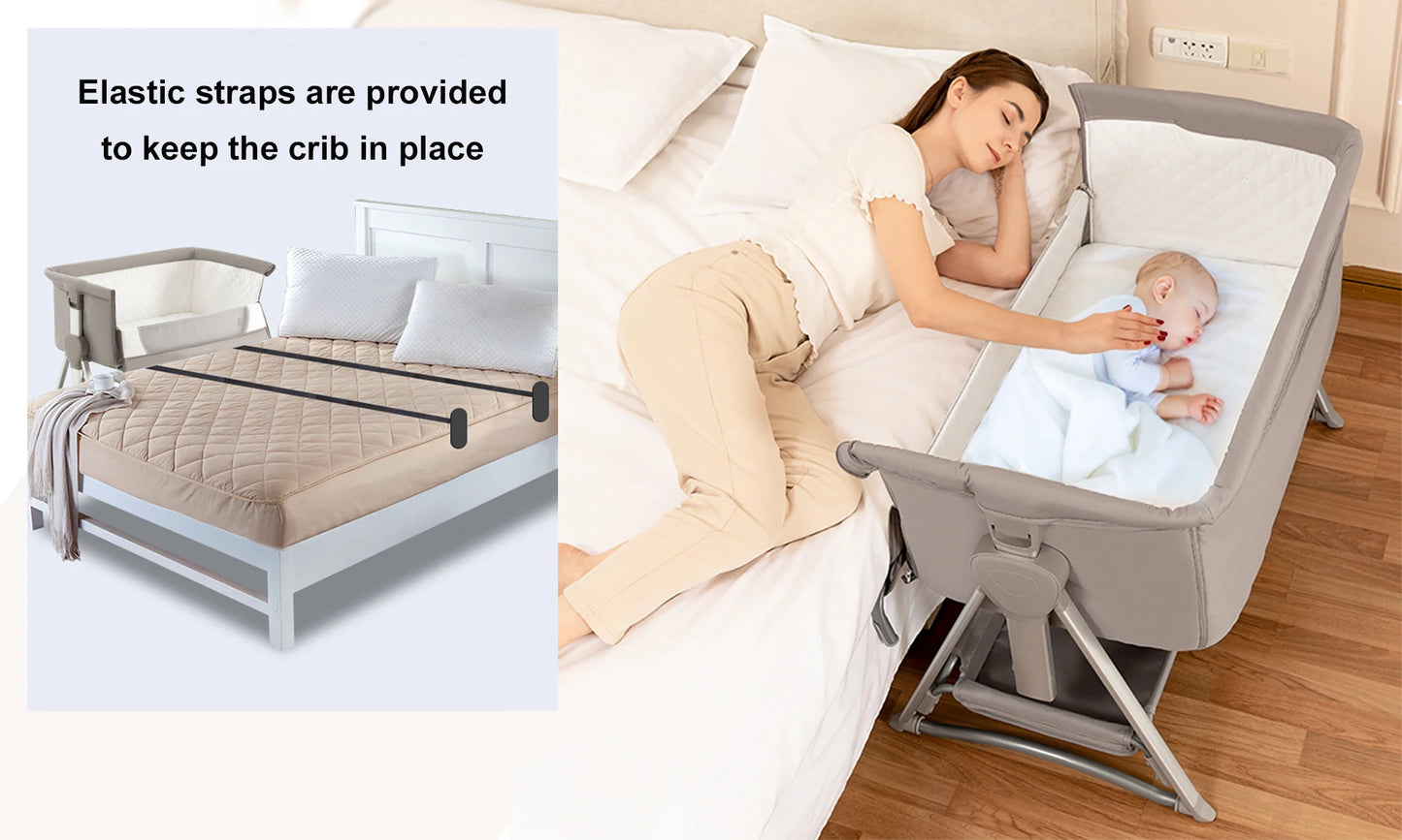 Baby Bedside Portable Rocking Crib