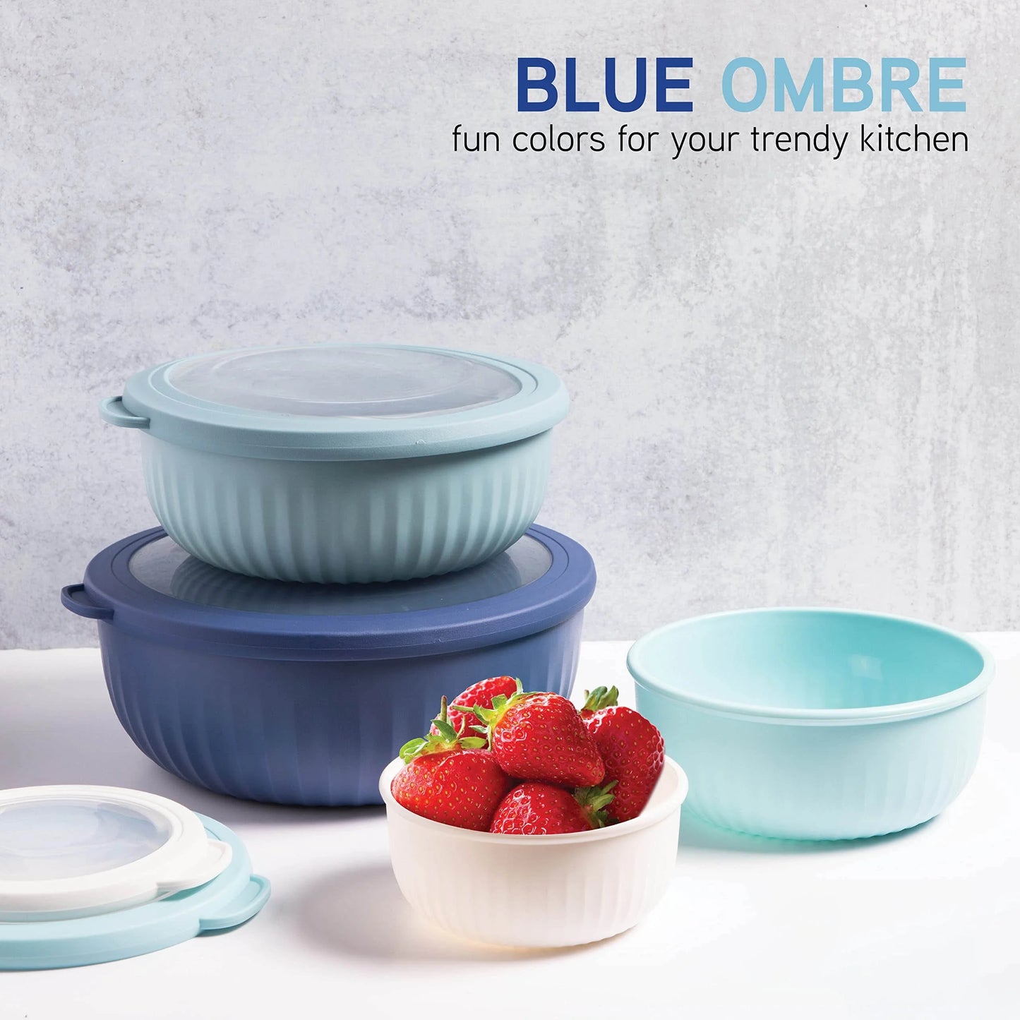4pcs Mixing Bowls