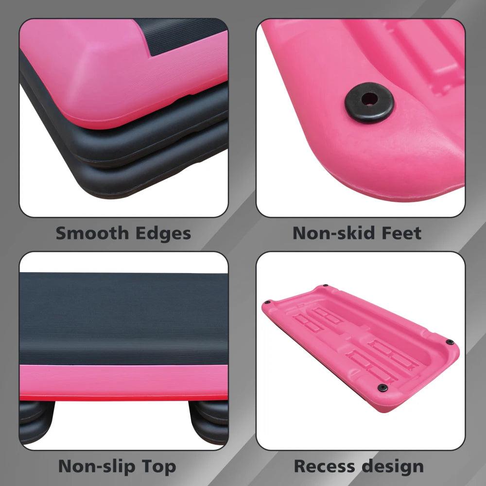 Adjustable Workout Aerobic Stepper