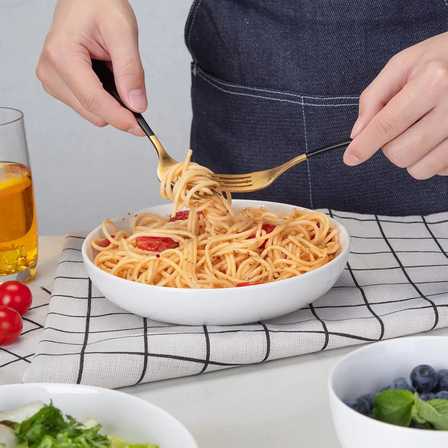 Porcelain Pasta Bowls
