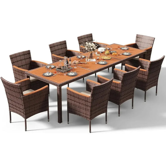 Patio Dining Table And Chairs For Backyard