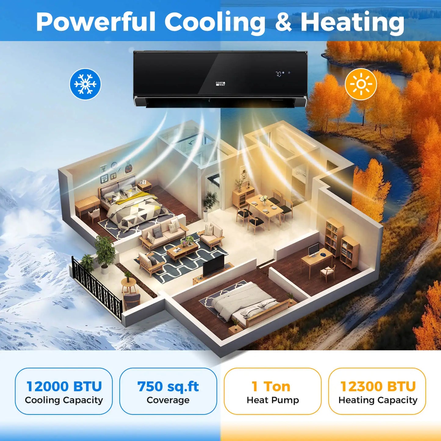 Mini Split Air Conditioner & Heater