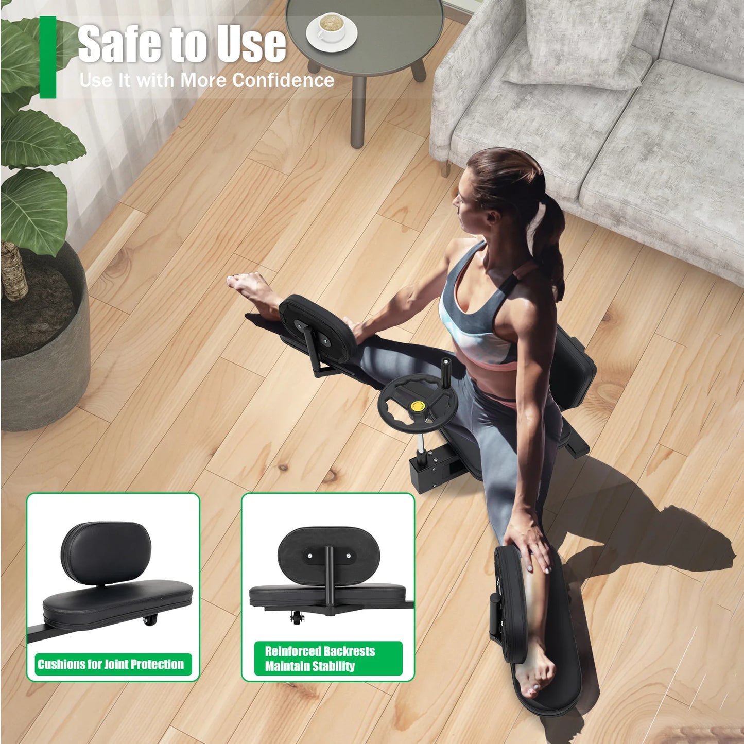 Heavy Duty Leg Stretcher Machine For Yoga