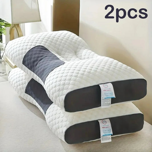 [Massage Neck Pillow] Soft Orthopedic Contour Support Pillow