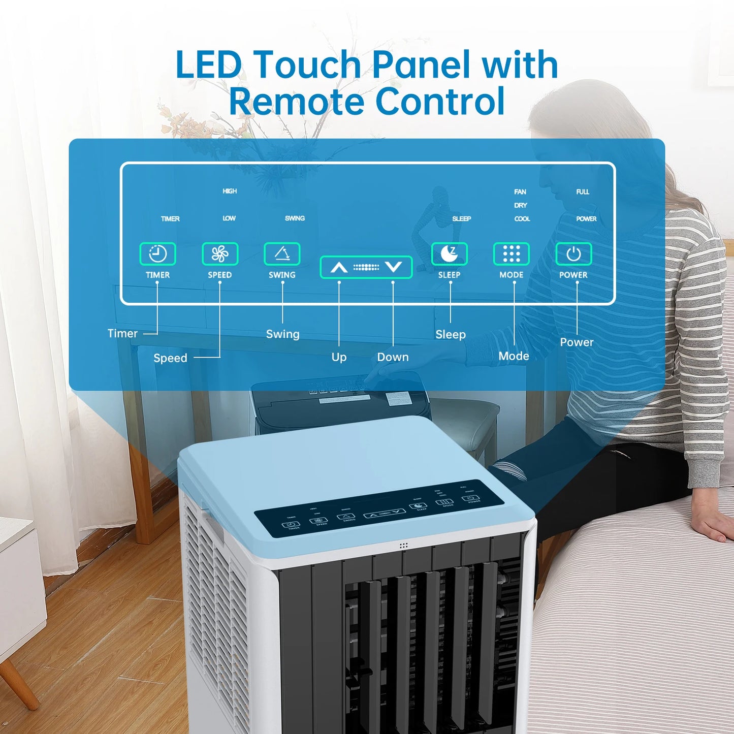 🍃 8000BTU Portable Air Conditioners