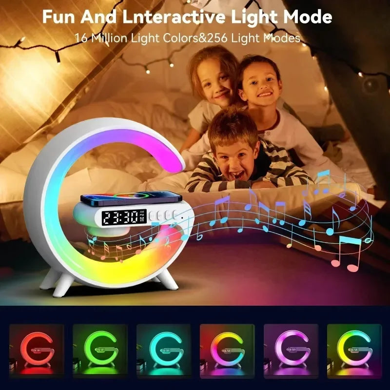 Light Lamp Stand With Bluetooth Speaker