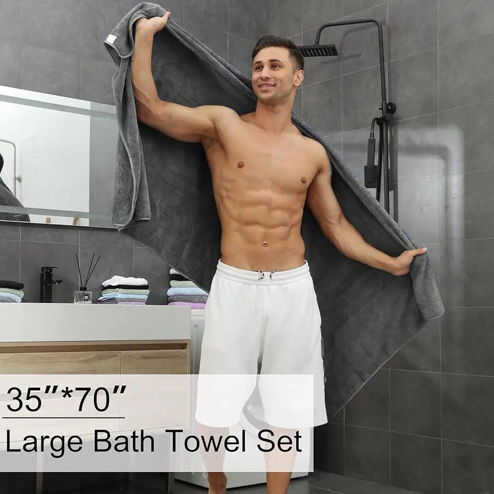 Luxury Microfiber Bath Towels