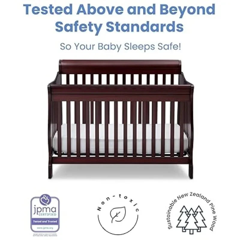 Delta Children Canton 4-in-1 Convertible Crib