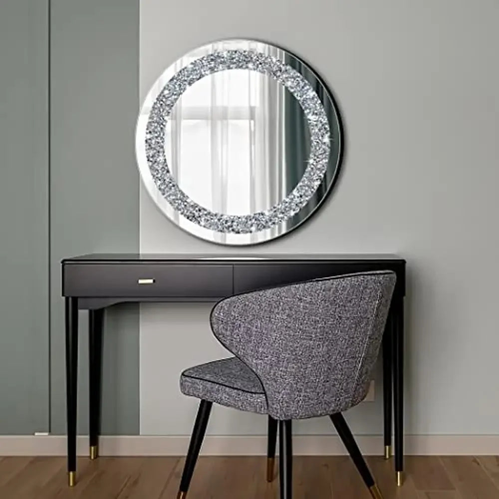 Frameless Bling Glam Elegant Modern Stylish Mirror