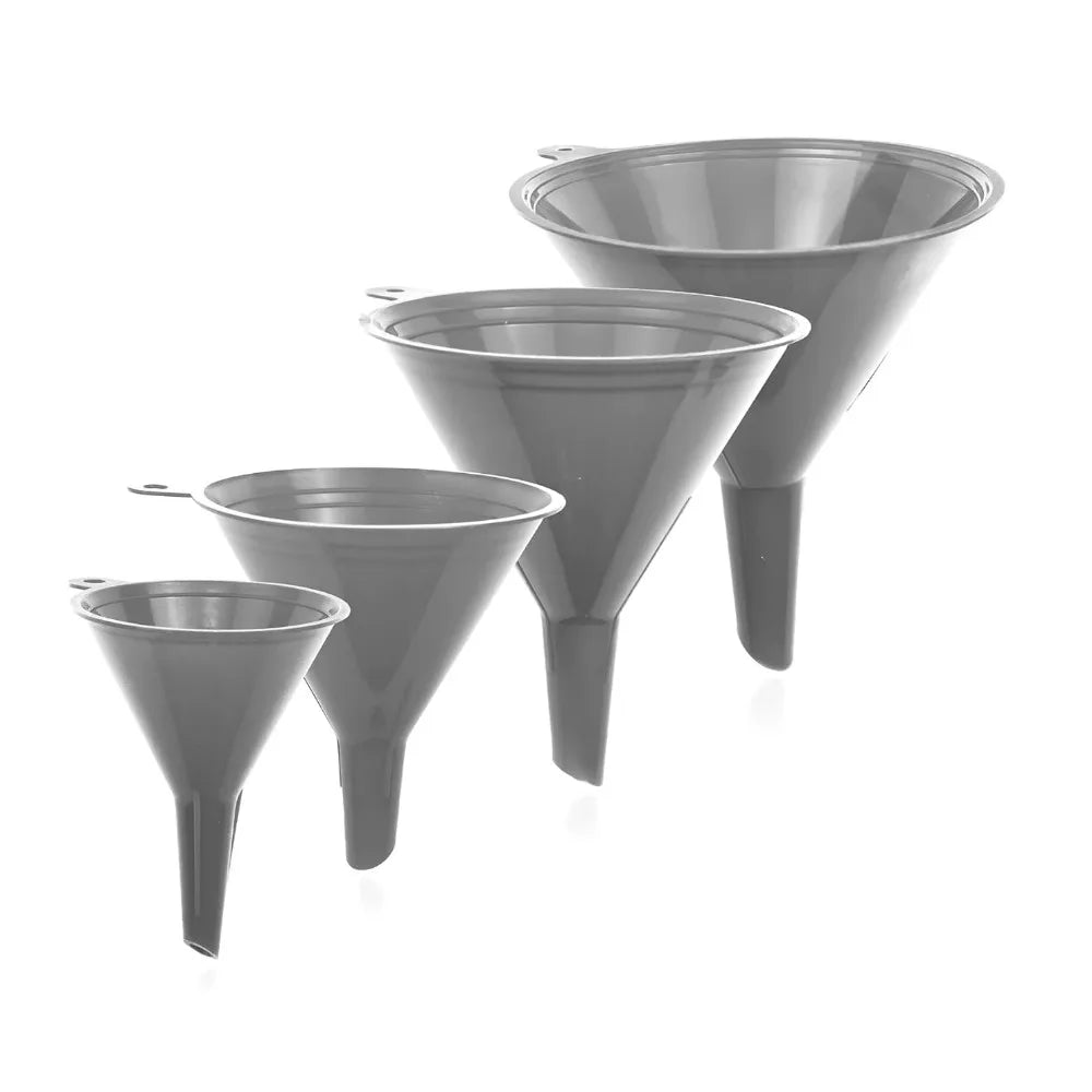 Durable, Non-Toxic, Food-Grade Plastic Funnel Set