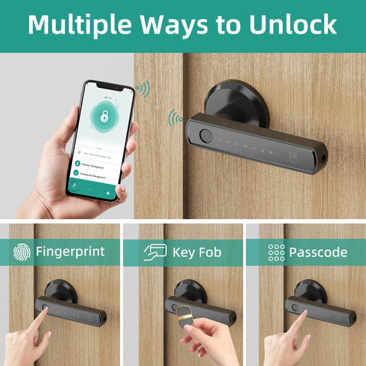 Viladepot Smart Lock Finger Electronic Touchscreen Keypad
