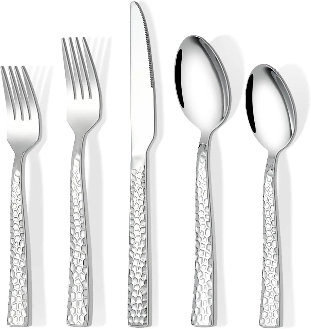 20 Piece Stainless Steel Cutlery Set for 4 People
