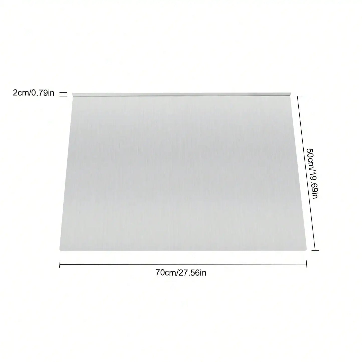 Extra Large Stainless Steel Chopping Board