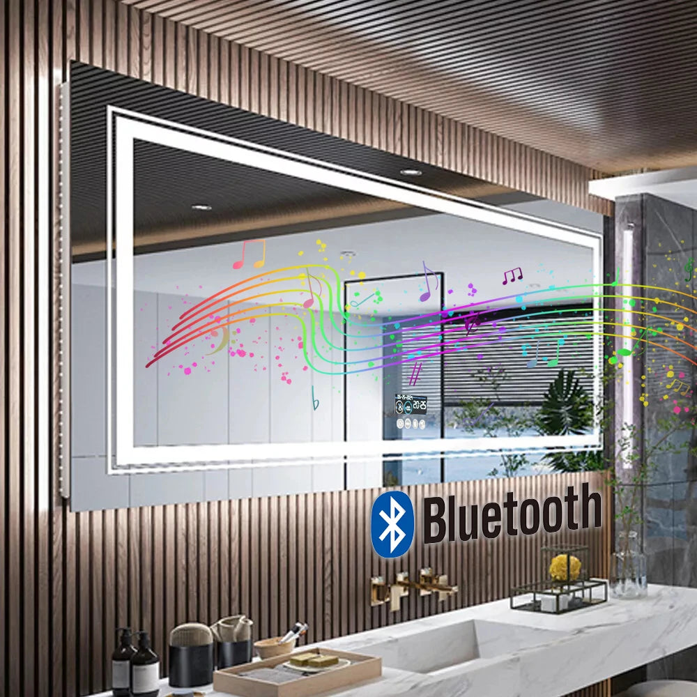 LED Bathroom Mirror With Lights