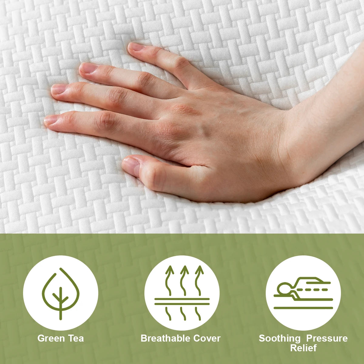 Gel Bed Mattress For Backpain Relief