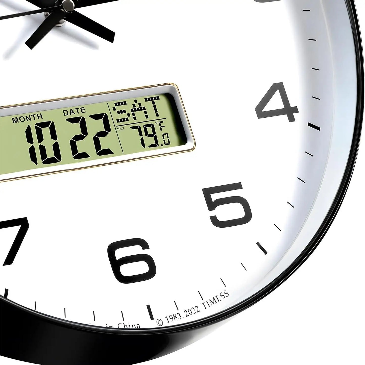 Modern Multifunction Wall Clock