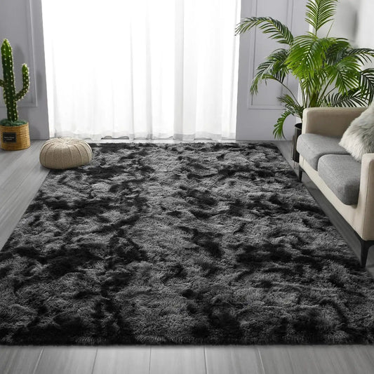 Lochas Super Soft Plush Tie Dye Velvet Rugs