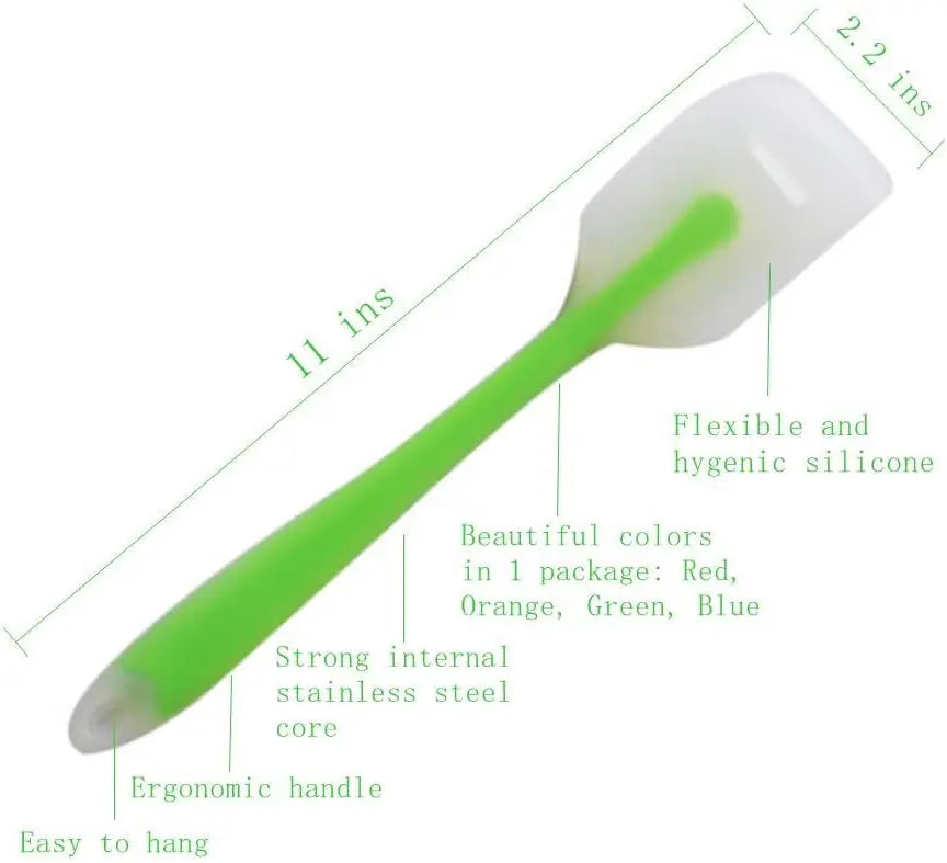 Heat Resistant Flexible Spatula - Seamless, Heavy duty