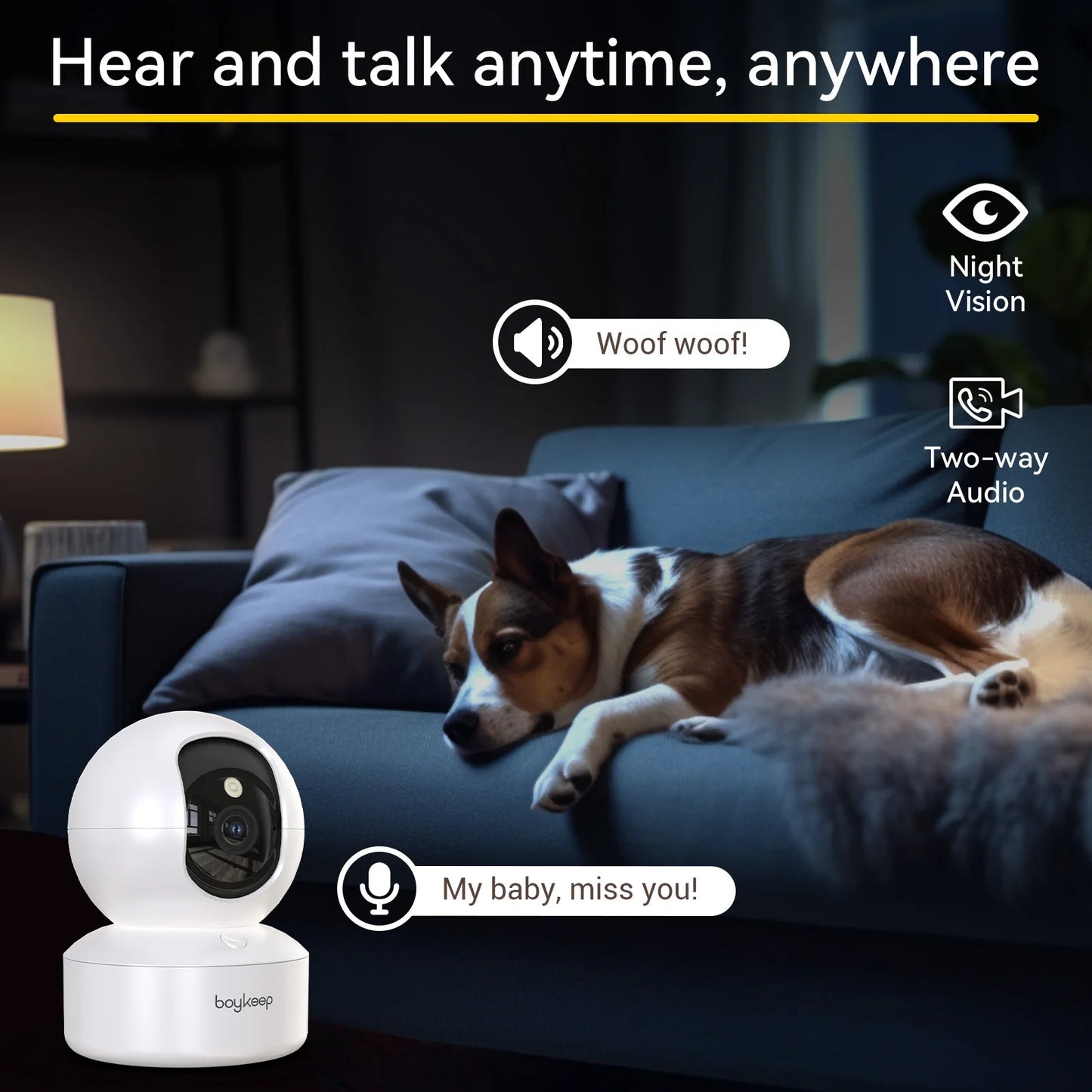 Smart 2K Security Camera