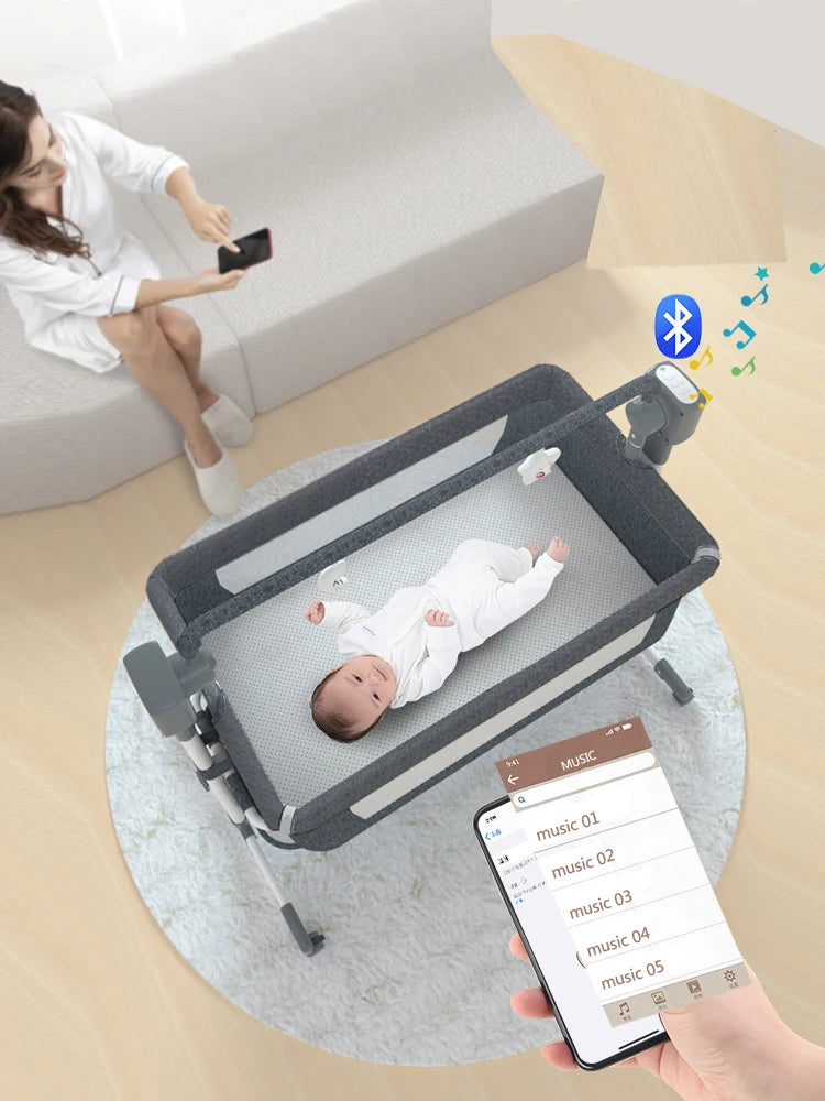 Baby Rocking Bed With Mosquito Net