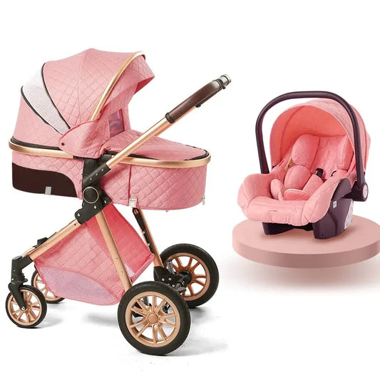Double-sided Portable High View Stroller