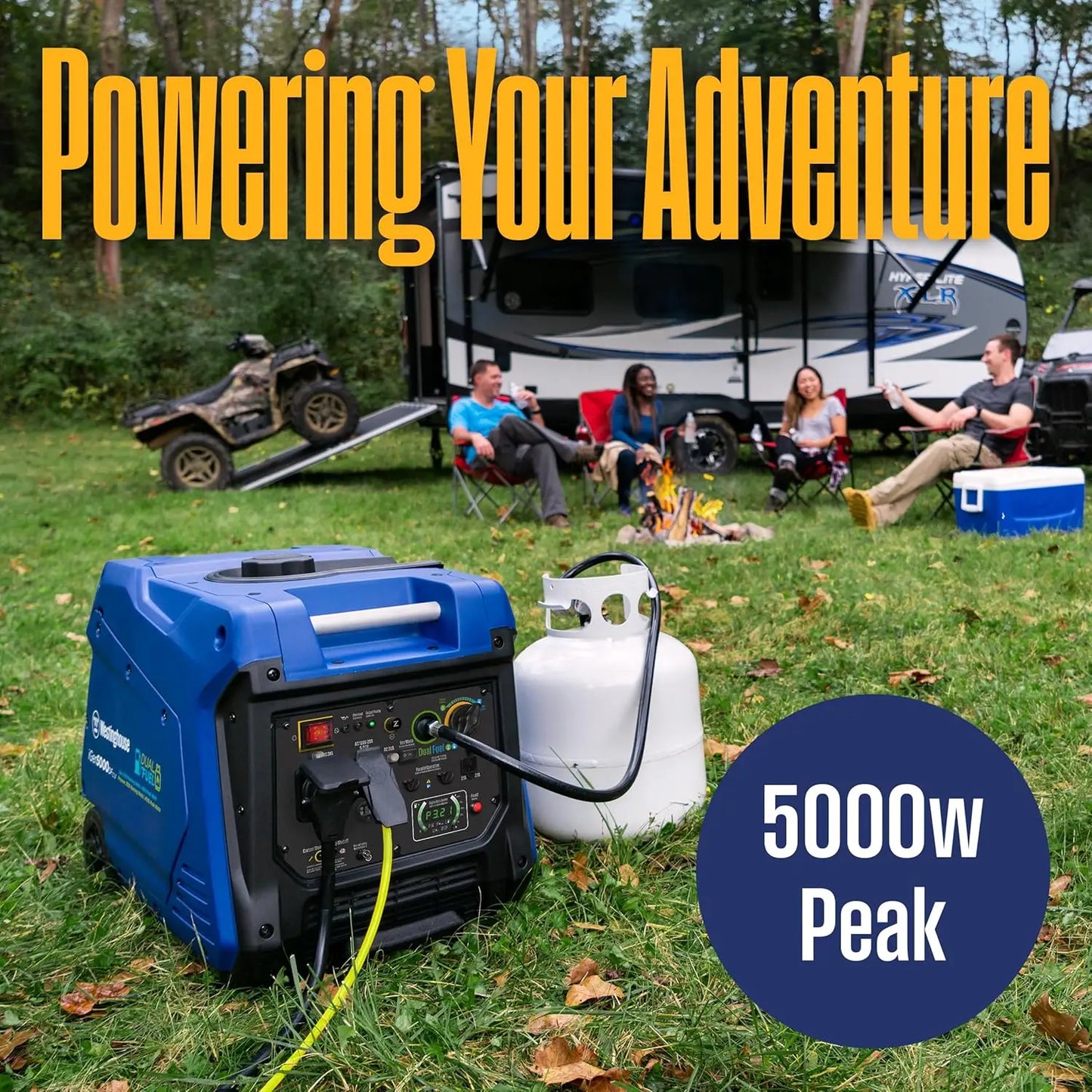 Westinghouse 5000W Dual Fuel Portable Inverter Generator