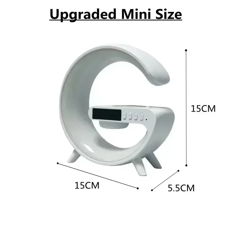 Light Lamp Stand With Bluetooth Speaker