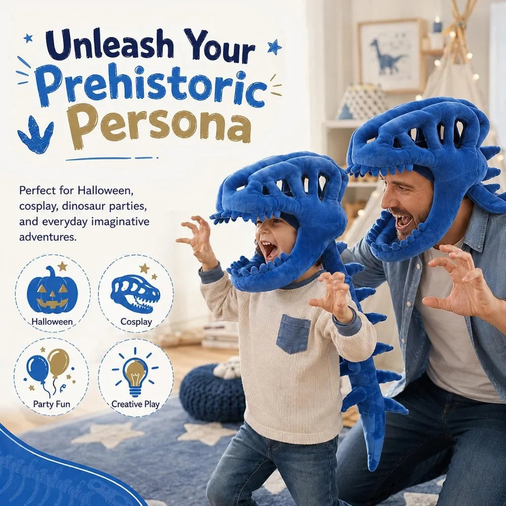 Kids Dinosaur Skeleton Costume (Age 5-7)