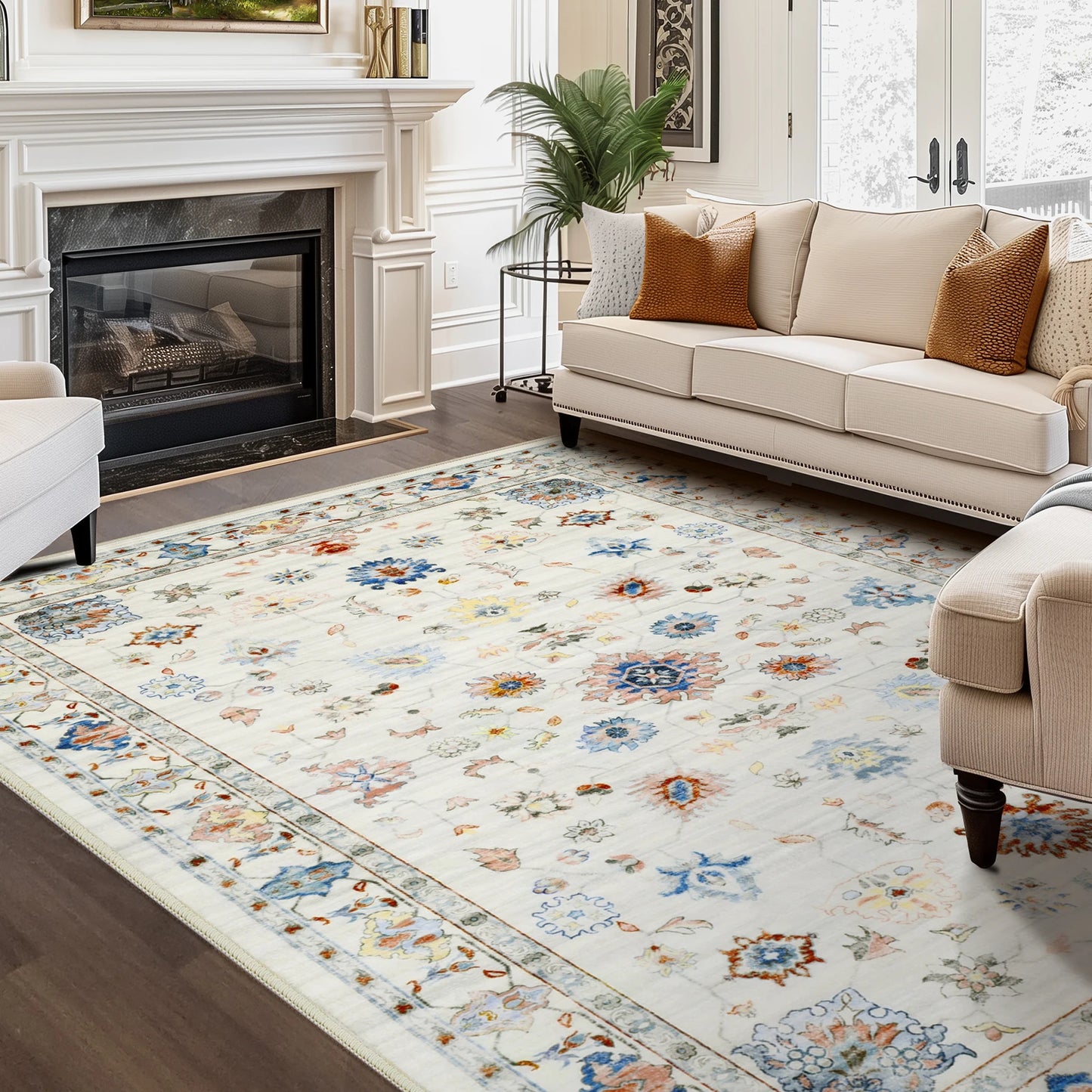 Luxury High-End Camel-Colored Carpet