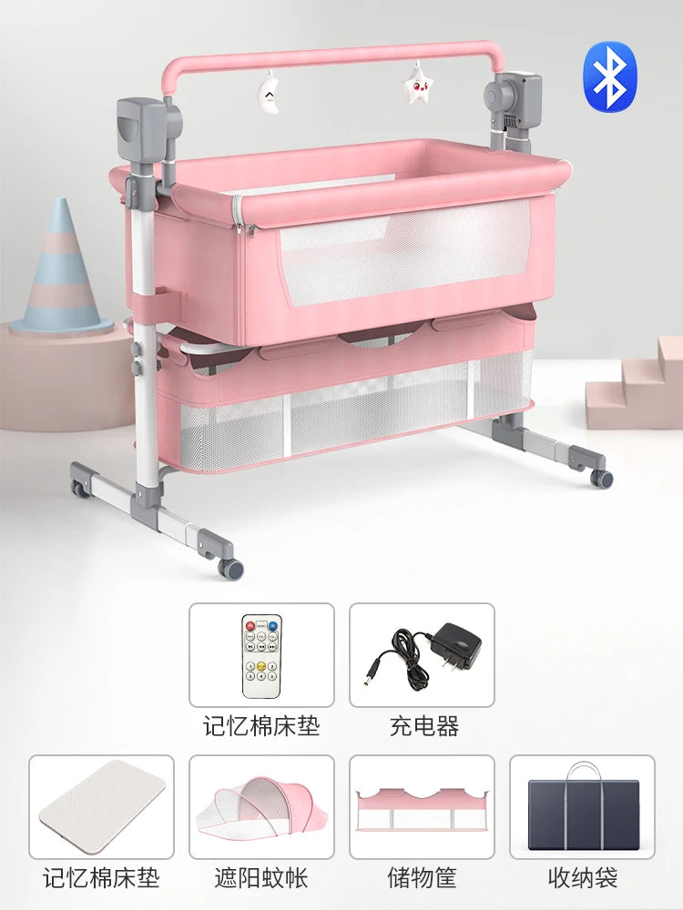 Electric Baby Bed With Bluetooth
