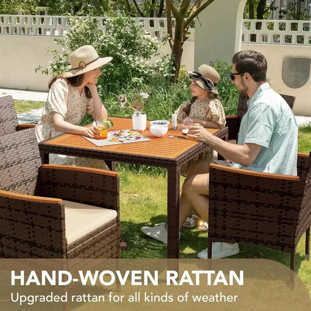 Patio Dining Table And Chairs For Backyard