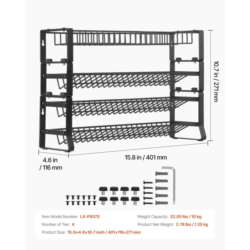 Spice Rack Organizer For Kitchen Countertop Seasoning
