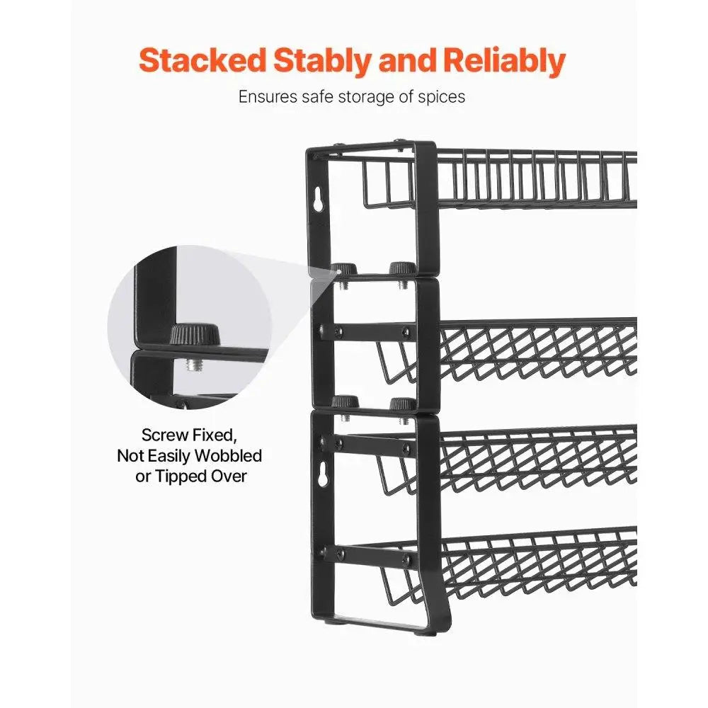 Spice Rack Organizer For Kitchen Countertop Seasoning